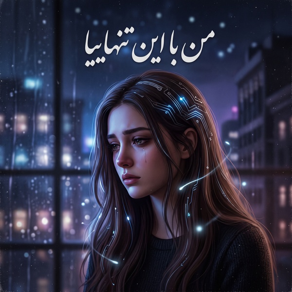 کاور آهنگ من با این تنهاییام